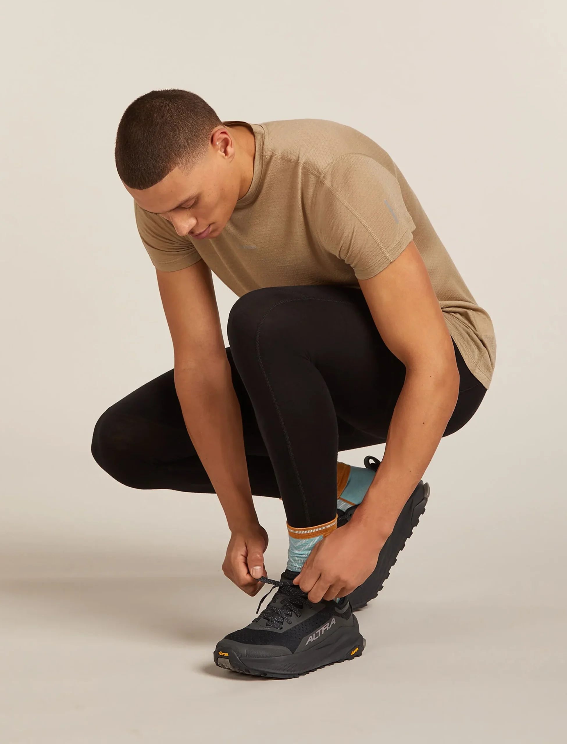 Men Run+ Crew-Socken