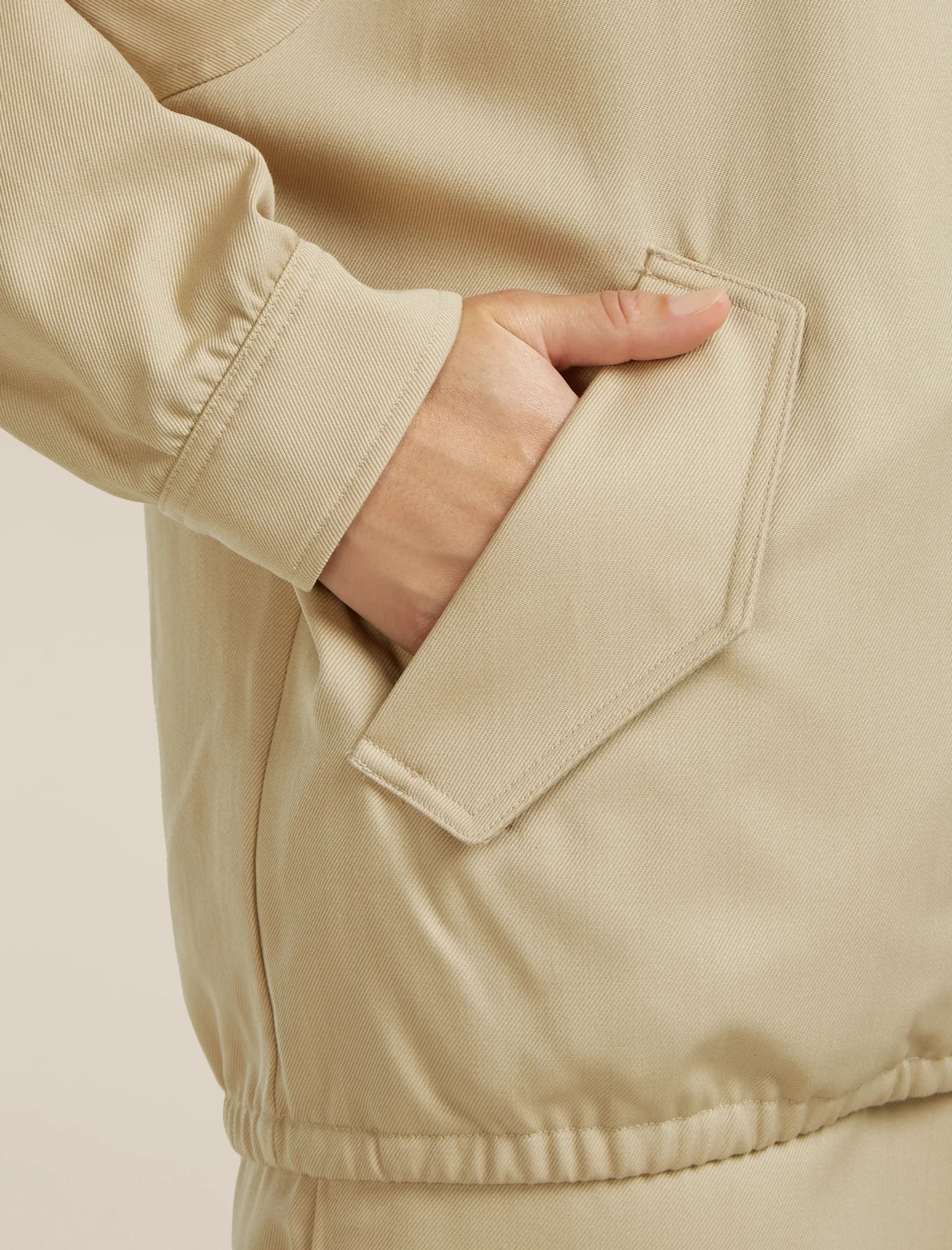 Twill-Hemdjacke