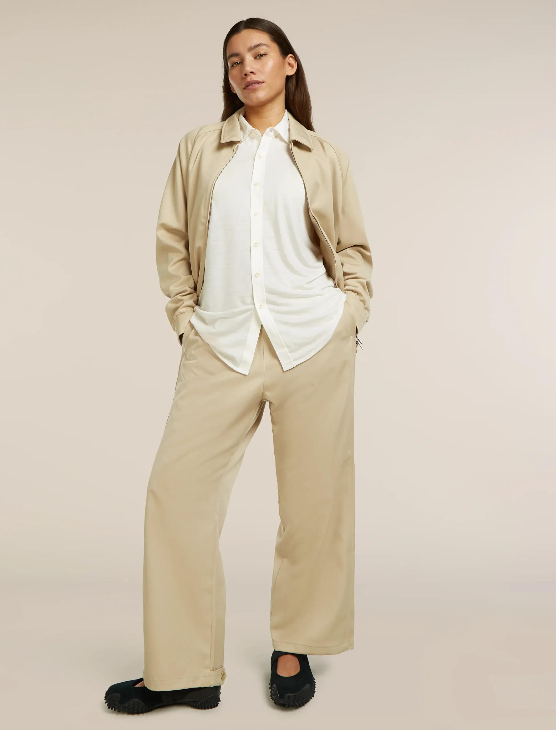 Twill-Hemdjacke