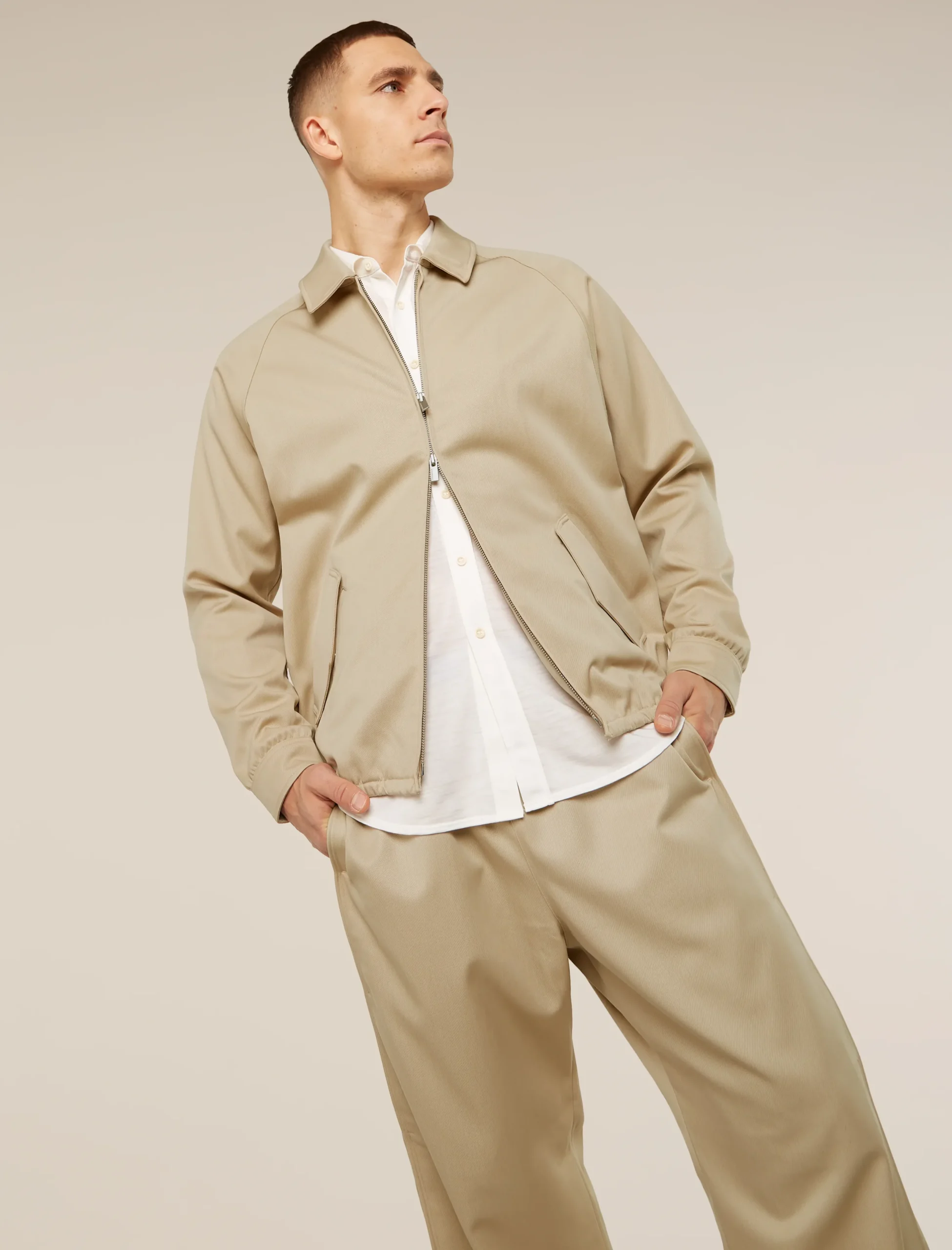 Twill-Hemdjacke