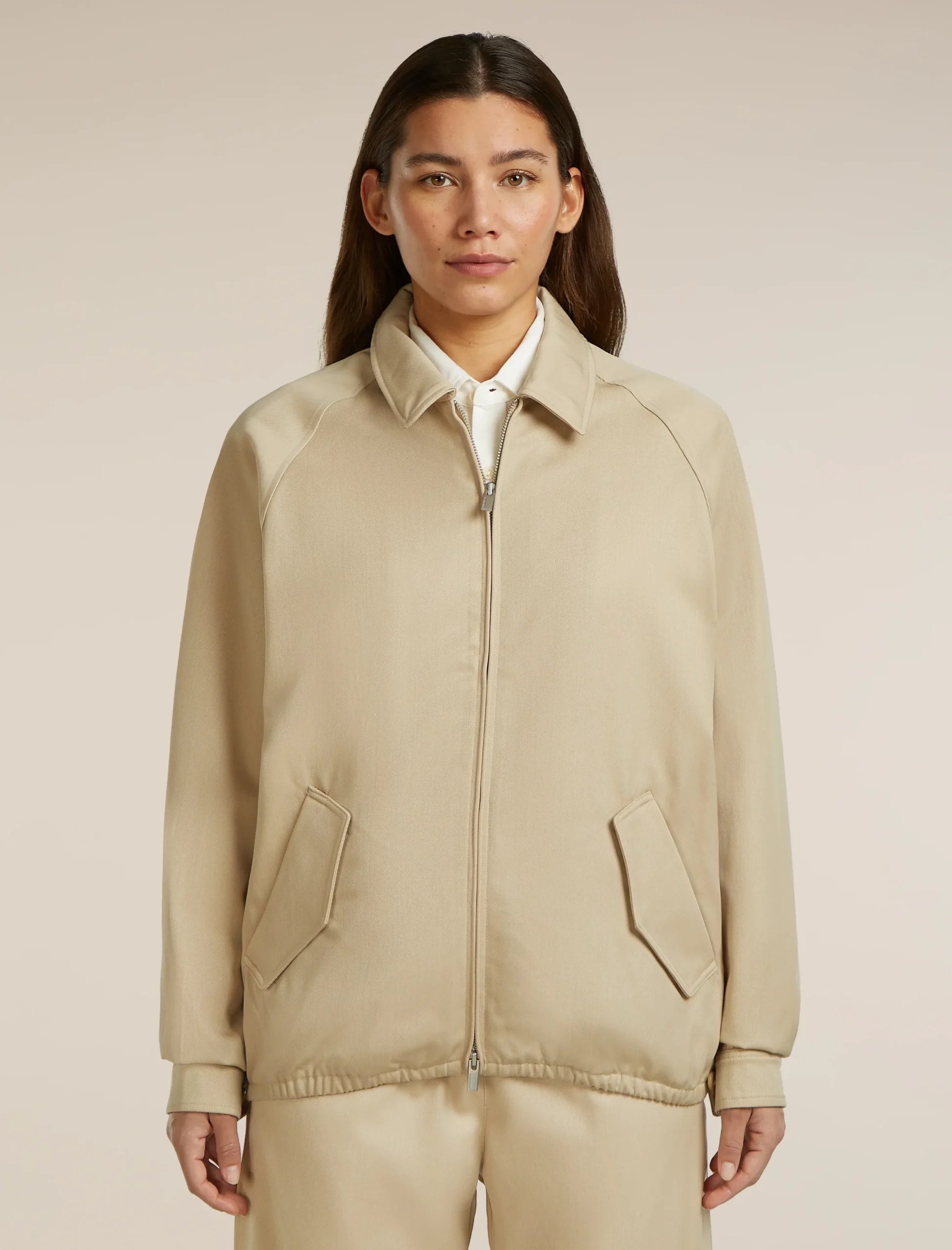 Twill-Hemdjacke