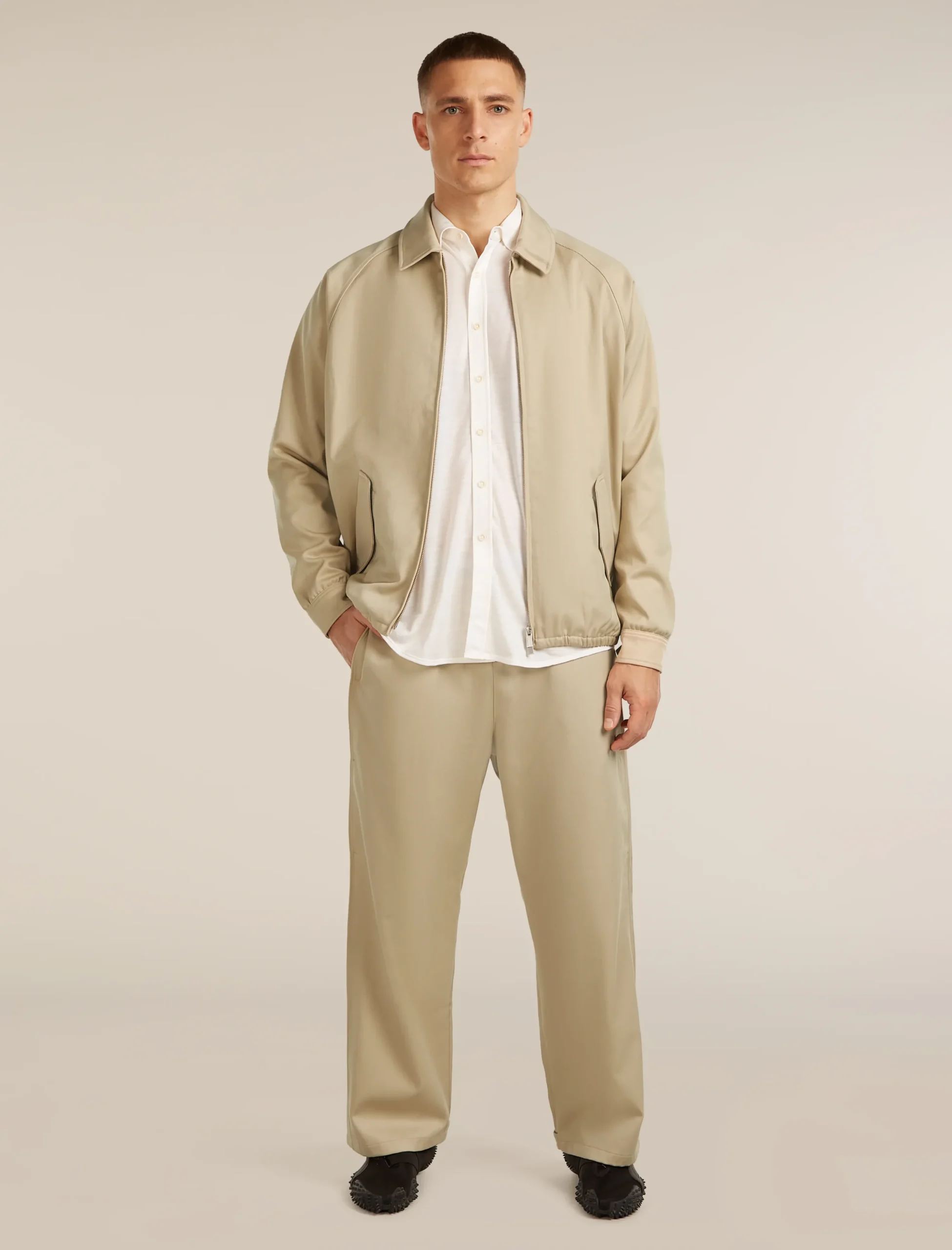 Twill-Hemdjacke