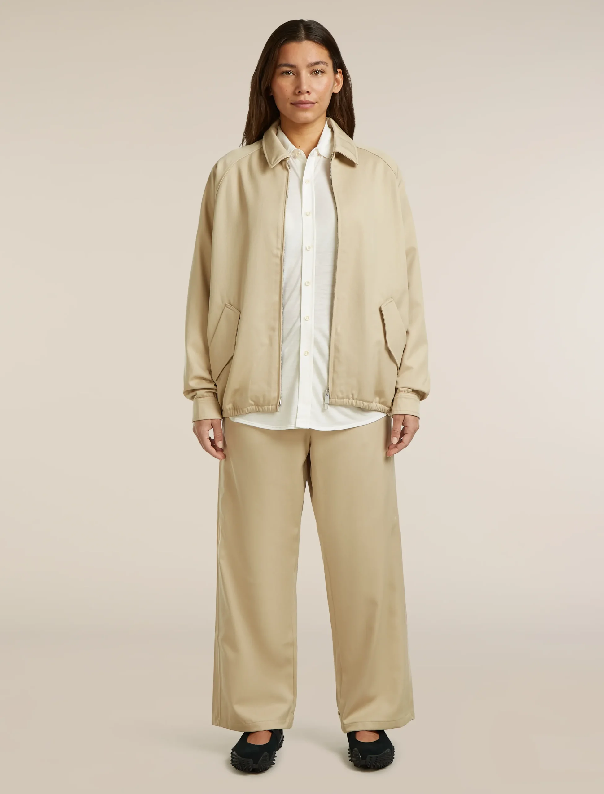 Twill-Hemdjacke
